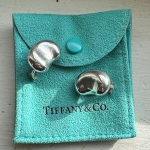 Tiffany & Co. Peretti Bean Clip on Earrings